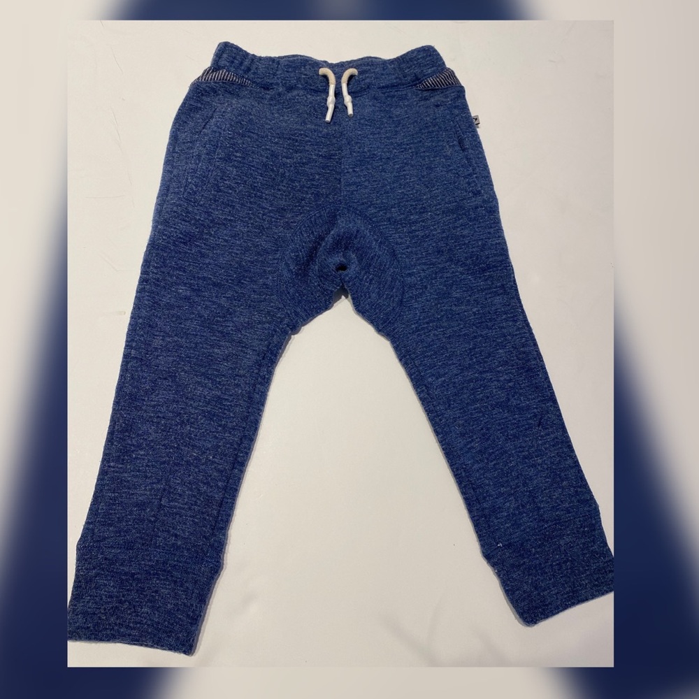 Navy Slouch Sweatpants